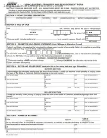 Fill Out Your California Fotm Reg 262 Template