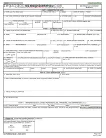 Fill Out Your Da 2166 9 1 Template
