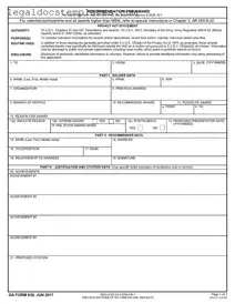 Fill Out Your Da 638 Template