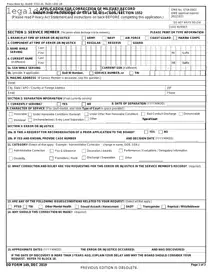 Fill Out Your DD 149 Template