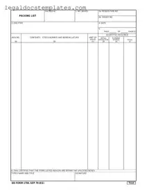 Fill Out Your Dd 1750 Template