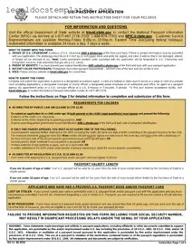 Fill Out Your DS-11 U.S. Passport application Template