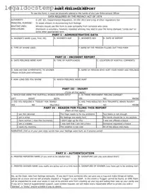 Fill Out Your Hurt Feelings Report Template