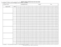 Fill Out Your Medication Administration Record Sheet Template