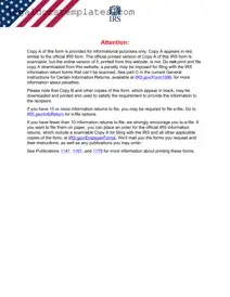 Fill Out Your IRS 1099-MISC Template