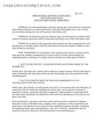 Fill Out Your Ncnd Template