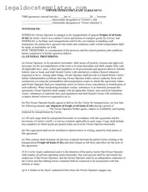 Fill Out Your Owner Operator Lease Agreement Template