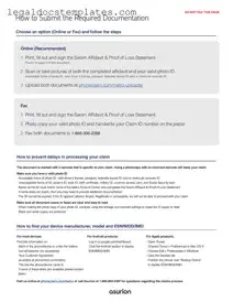 Fill Out Your Asurion F-017-08 MEN Template