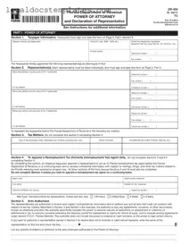 Fill Out Your Tax POA dr 835 Template