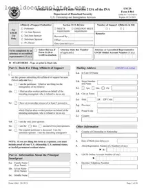 Fill Out Your USCIS I-864 Template